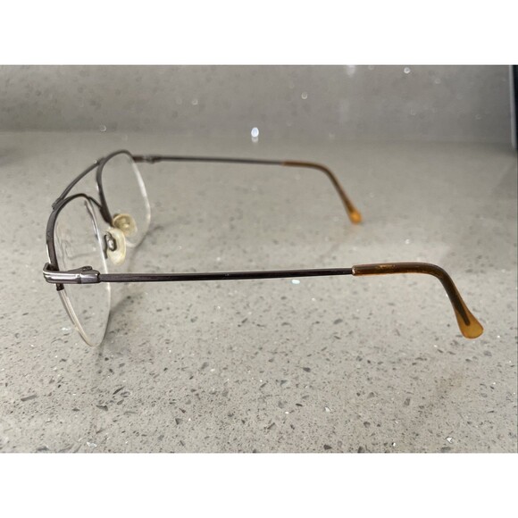 Marchon Autoflex 17 Aviator Eyeglasses Frames ONLY 55-17-140 Flexon Steel grey - Picture 3 of 13